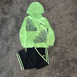 adidas size 4 two piece track suit